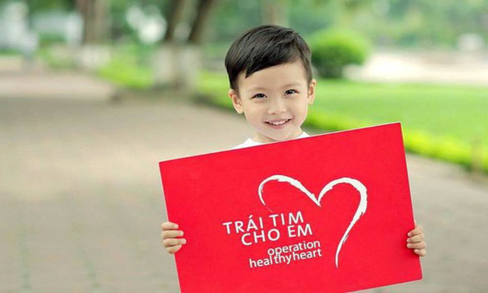 “Trái tim cho em” nhằm hỗ trợ mổ tim nhân đạo đối với tất cả các trẻ em nghèo Việt Nam